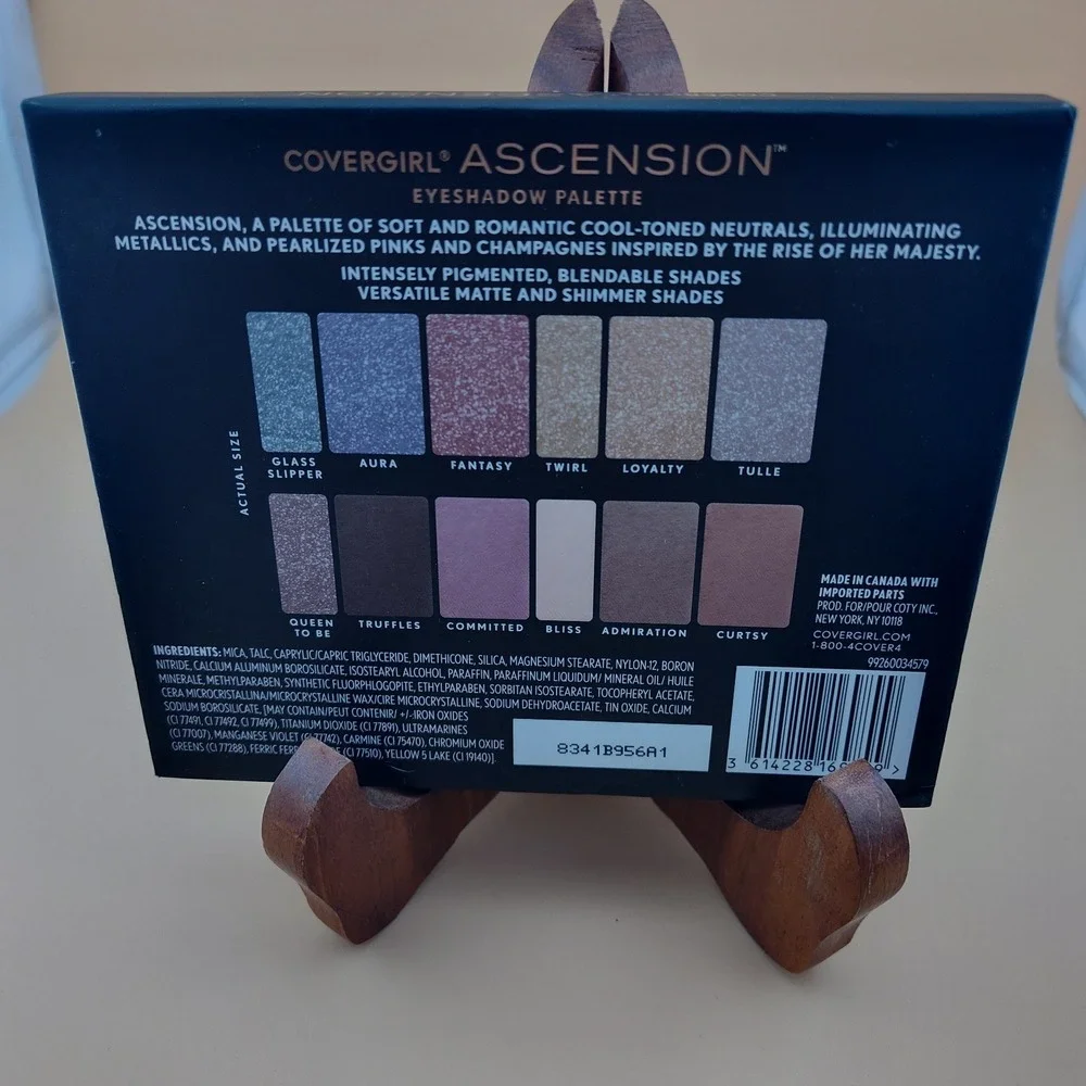 Covergirl Ascension eyeshadow palette cosmetics beauty glamour make-up travel